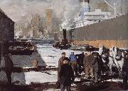 George Wesley Bellows Docker France oil painting artist